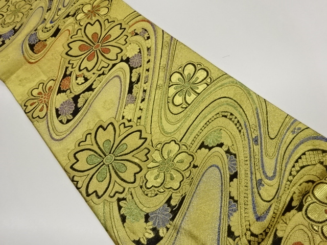 Japanese Kimono / Fukuro Obi Silk